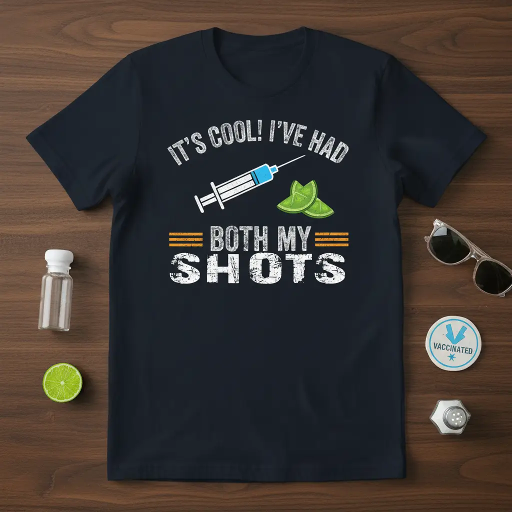 It’s Cool! I’ve Had Both My Shots Funny Vaccine T-Shirt