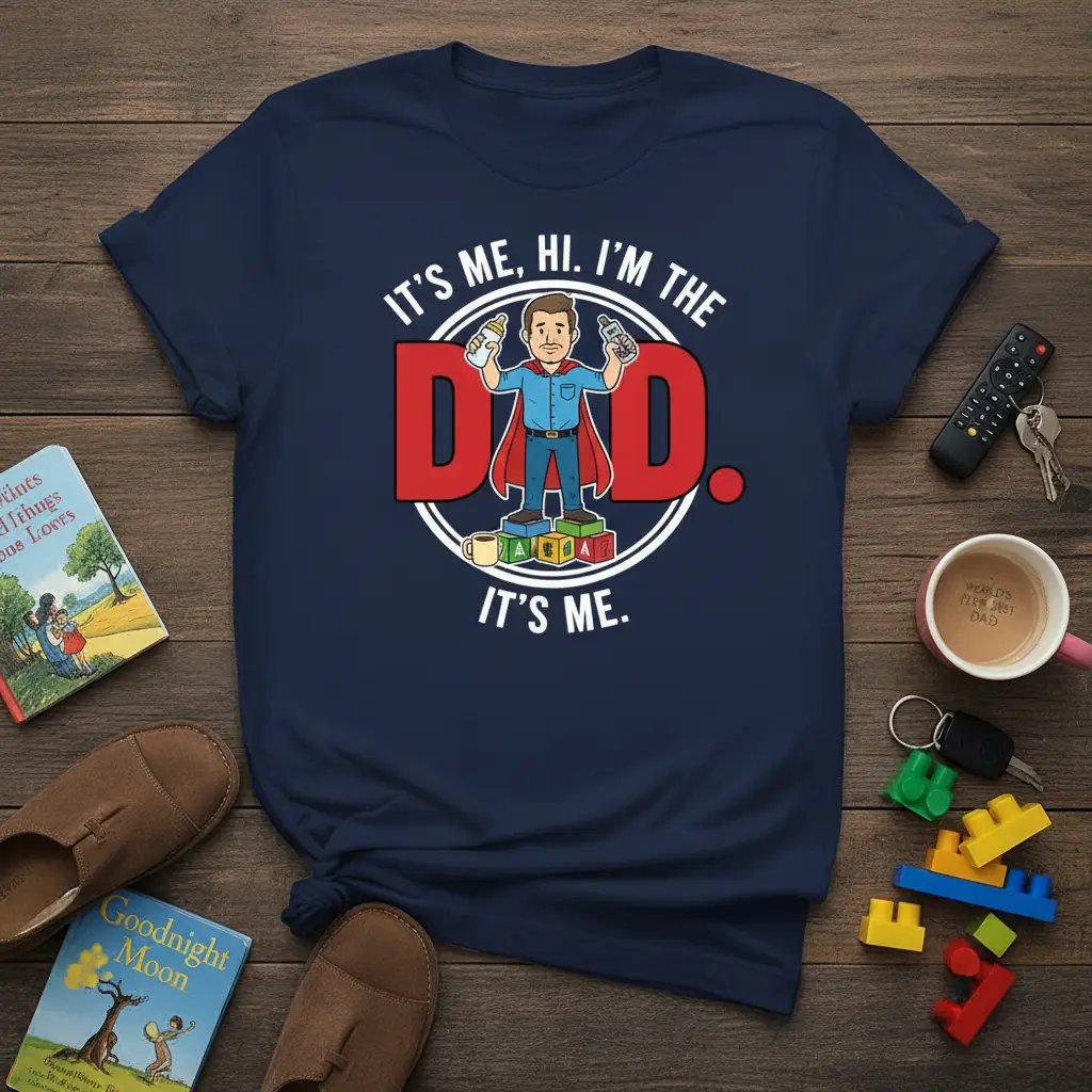 It’s Me, Hi. I’m the Dad. It’s Me. Funny Father T-Shirt