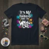 It's My Birthday And I'm Wild 'N Out text with a lion graphic on a dark t-shirt, designed for a