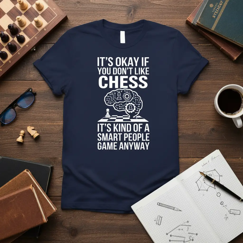 It’s Okay If You Don’t Like Chess T-Shirt Smart People Game