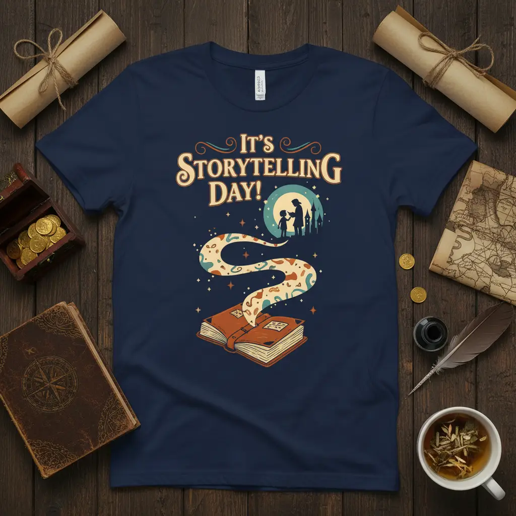 It’s Storytelling Day! T-Shirt for Book Lovers
