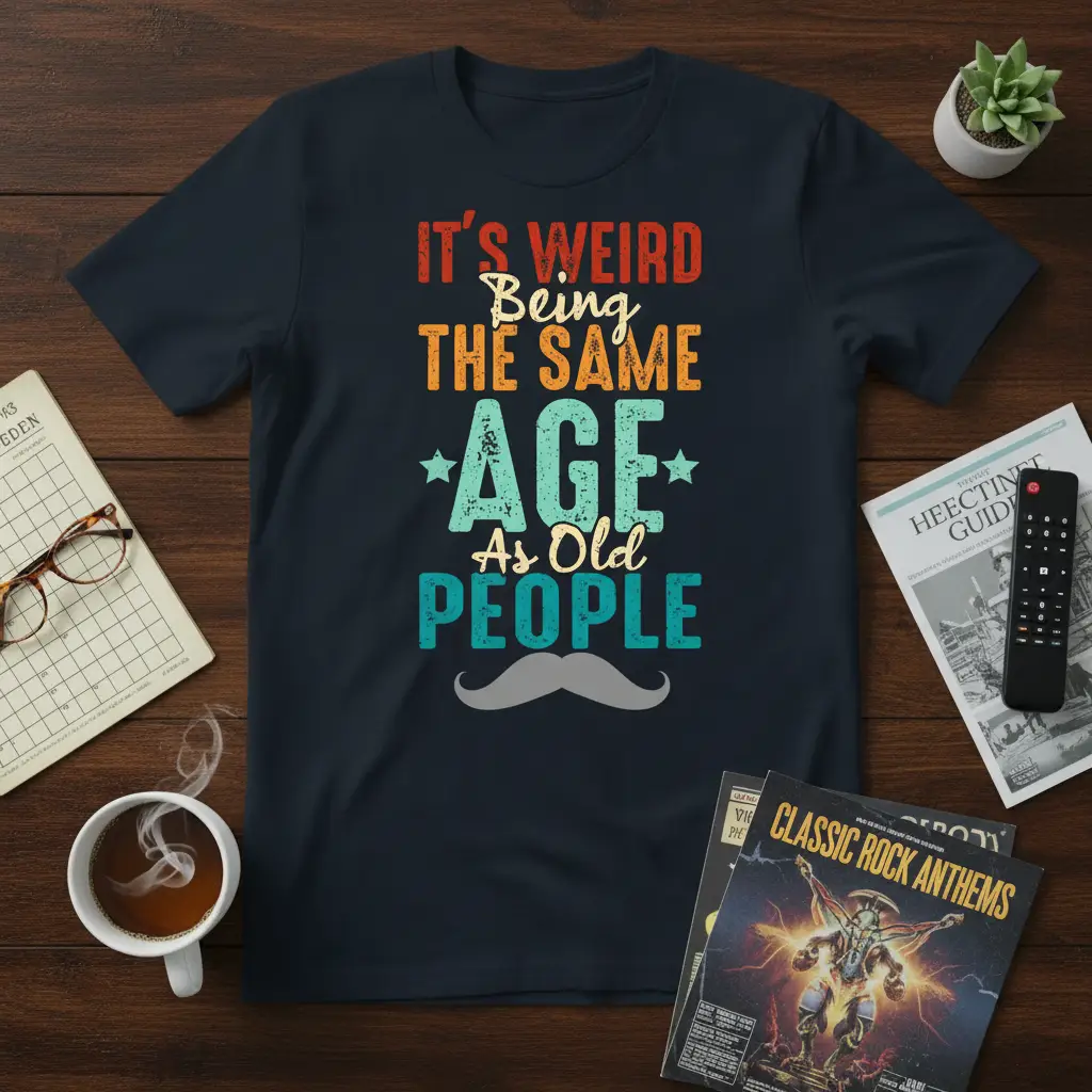 It’s Weird Being the Same Age As Old People Funny Tee