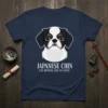 JAPANESE CHIN THE IMPERIAL text design featuring stylish typography on quality t-shirt