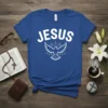 Jesus Dove T-Shirt eye-catching graphic design printed on comfortable cotton t-shirt