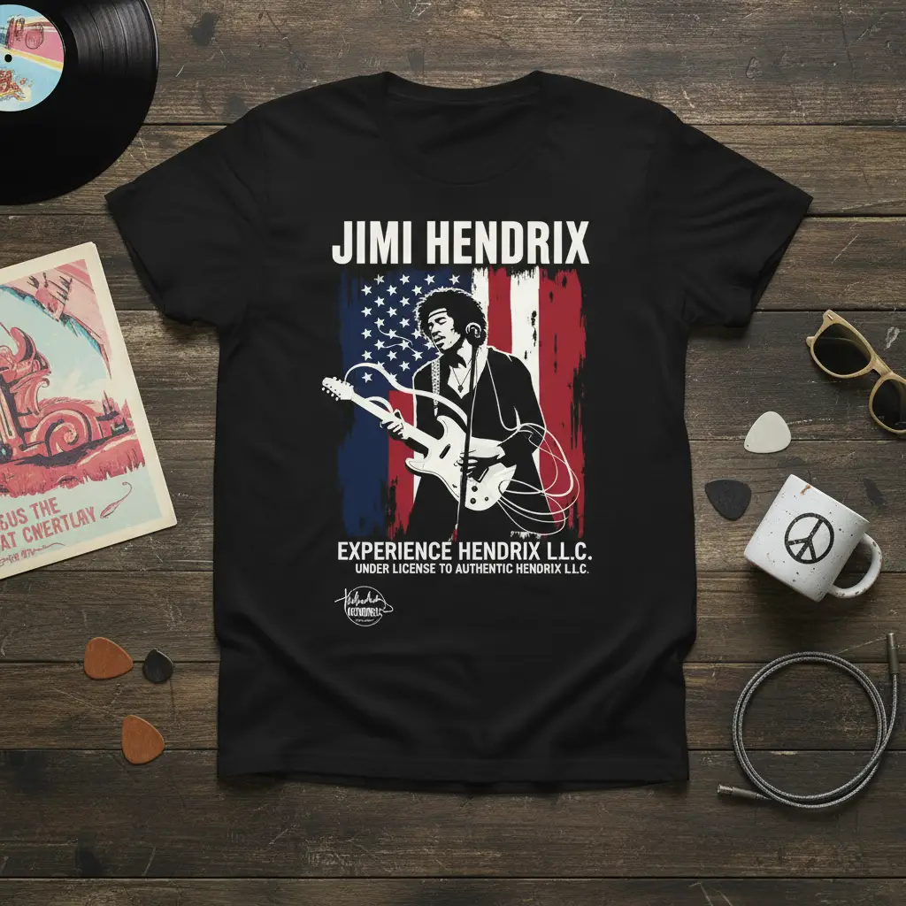 Jimi Hendrix Experience Hendrix Llc T-Shirt Music Gift