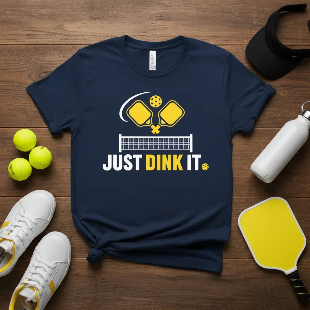 Just Dink It Pickleball T-Shirt Funny Sport Gift for Players