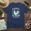 Kauai The Garden Isle 1959 detailed graphic design printed on comfortable cotton t-shirt