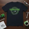 Kawasaki Future Gateway Industrial City T-Shirt unique graphic design printed on comfortable cotton t-shirt