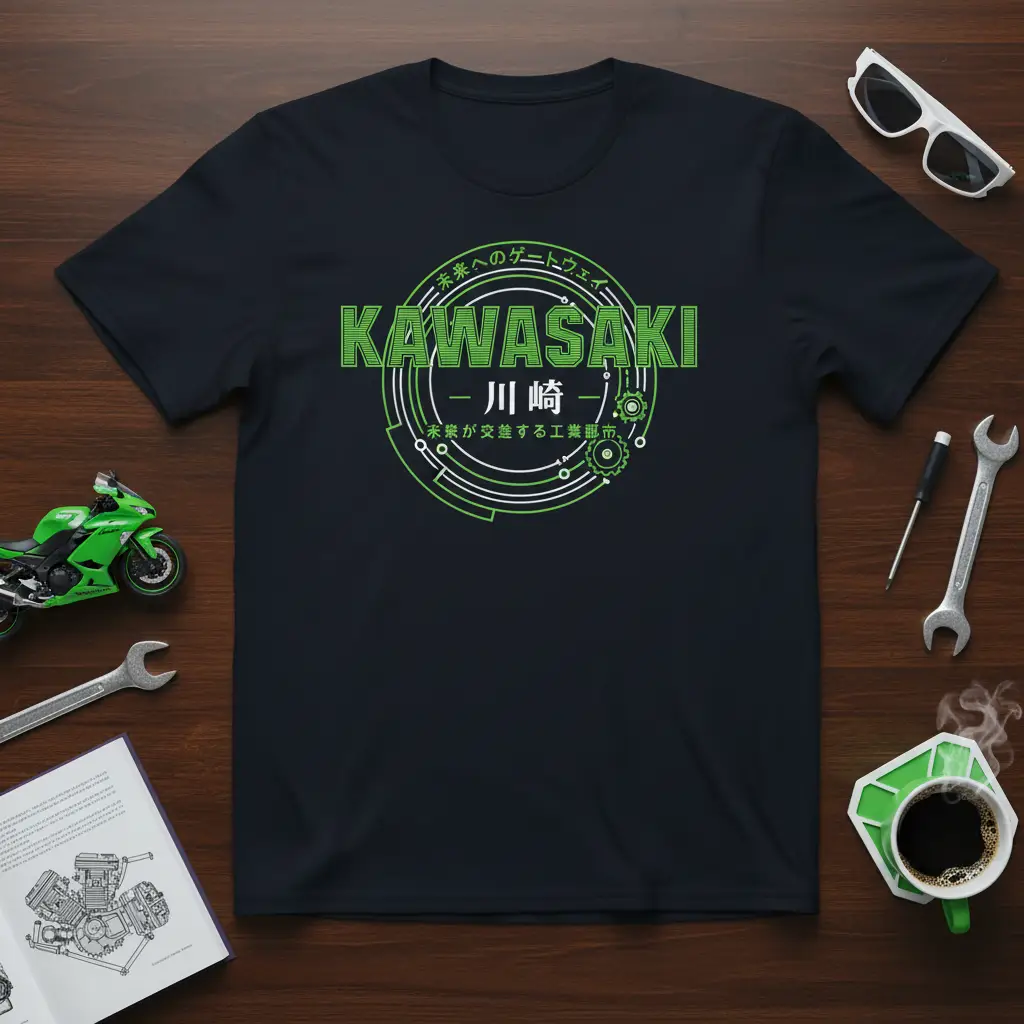 Kawasaki Future Gateway Industrial City T-Shirt