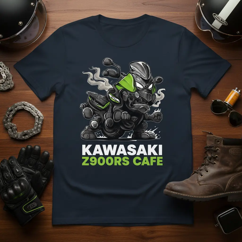 Kawasaki Z900rs Cafe Motorcycle Graphic Tee