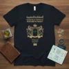 Kingdom of Morocco Passport T-Shirt unique graphic design printed on comfortable cotton t-shirt