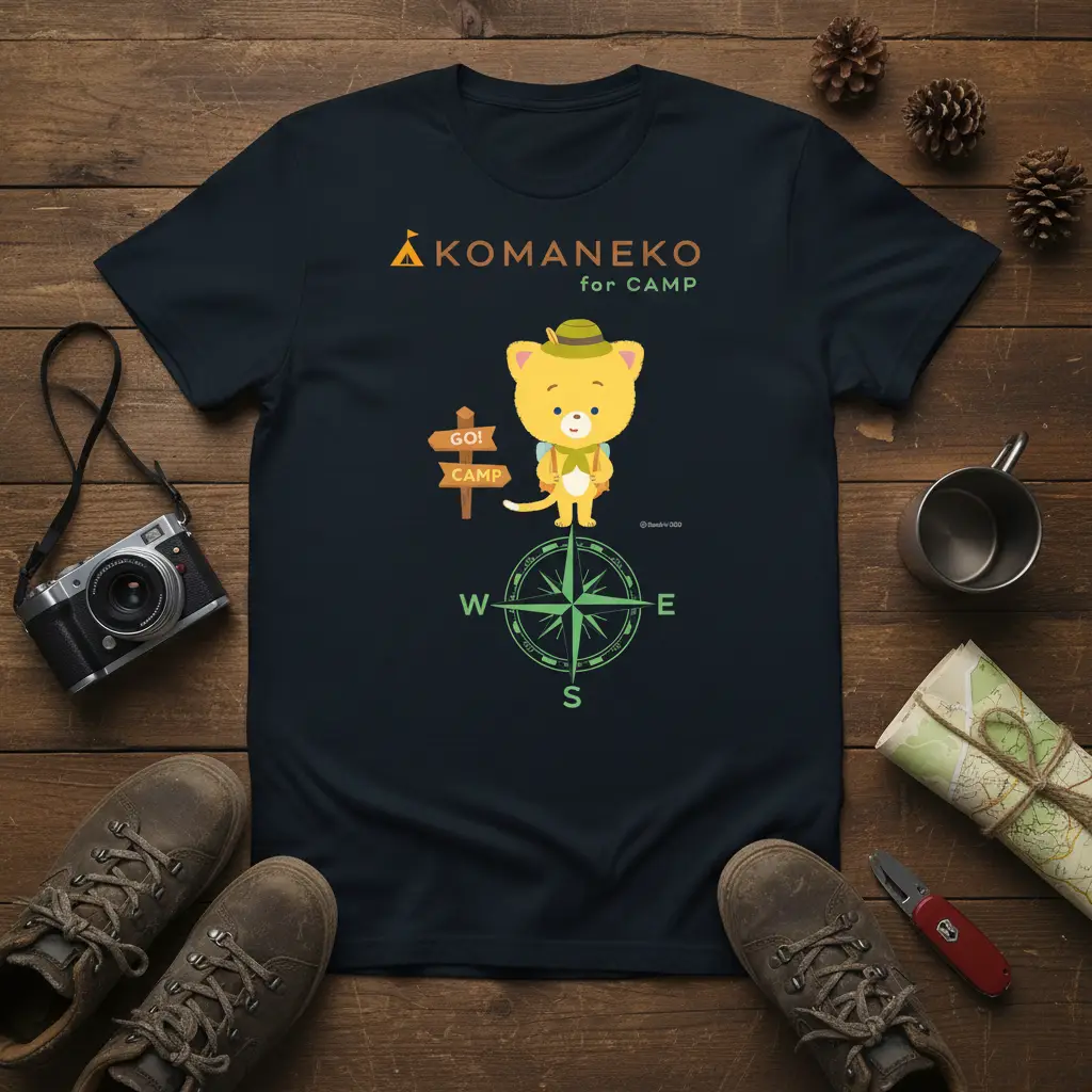 Komaneko for Camp Go! Camp Adventure T-Shirt