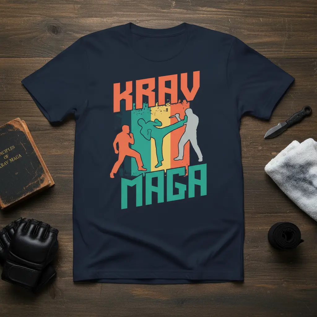 Krav Maga T-Shirt Self Defense Martial Arts Gift