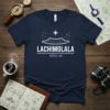 LACHIMOLALA SEOUL, SK t-shirt with a stylized graphic of a stadium or landmark under a starry sky