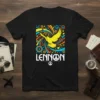 Lennon Peace Dove T-Shirt detailed graphic design printed on comfortable cotton t-shirt