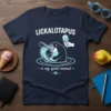 Lickalotapus is my spirit animal t-shirt with a platypus holding an ice cream cone and the text "LICKALOTAPUS is my