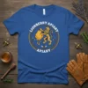 Lionberry Apiary t-shirt with lion and honeycomb design, perfect for beekeeping enthusiasts