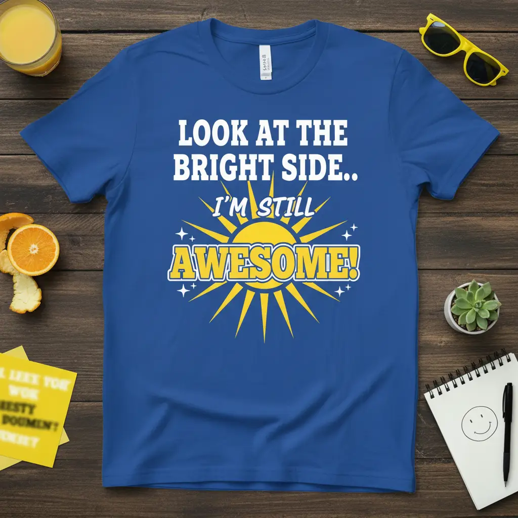 Look at the Bright Side I’m Still Awesome T-Shirt