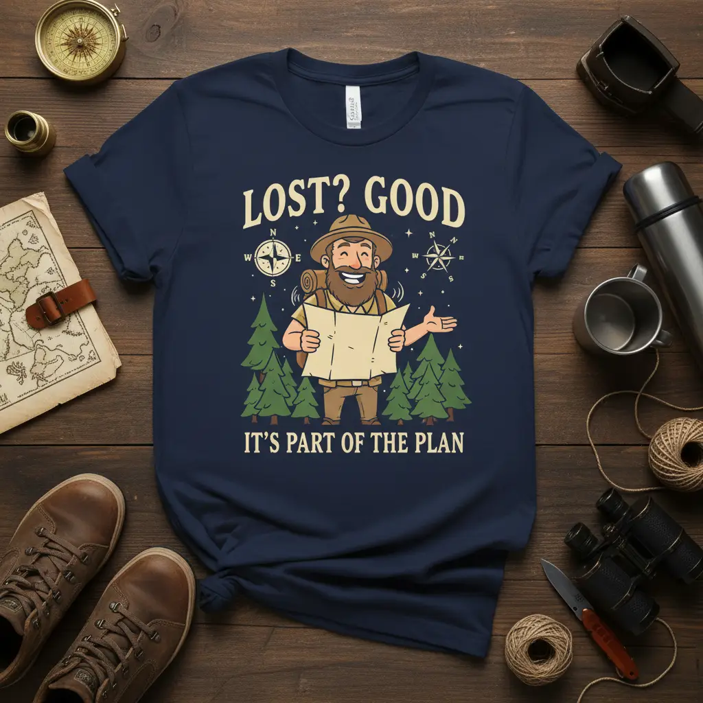 Lost? Good It’s Part of the Plan Adventure T-Shirt