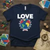 Love Risk unique graphic design printed on comfortable cotton t-shirt