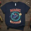Magic Mouser T-Shirt with a winged mouse design and magical elements, featuring text "MAGIC MOUSER"