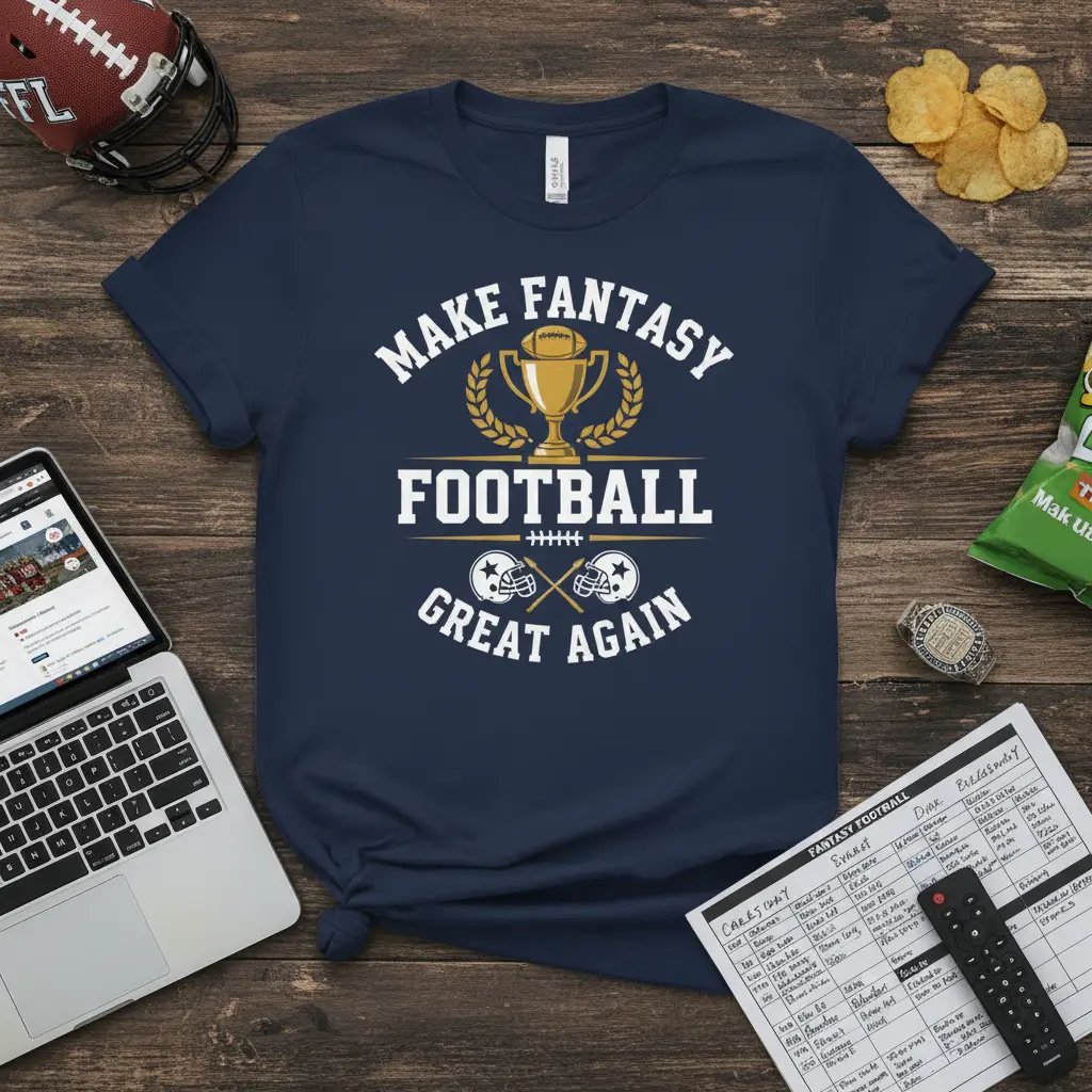 Make Fantasy Football Great Again Trophy T-Shirt