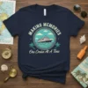 T-shirt with "MAKING MEMORIES One Cruise At A Time" text and a graphic of a cruise ship sailing on the