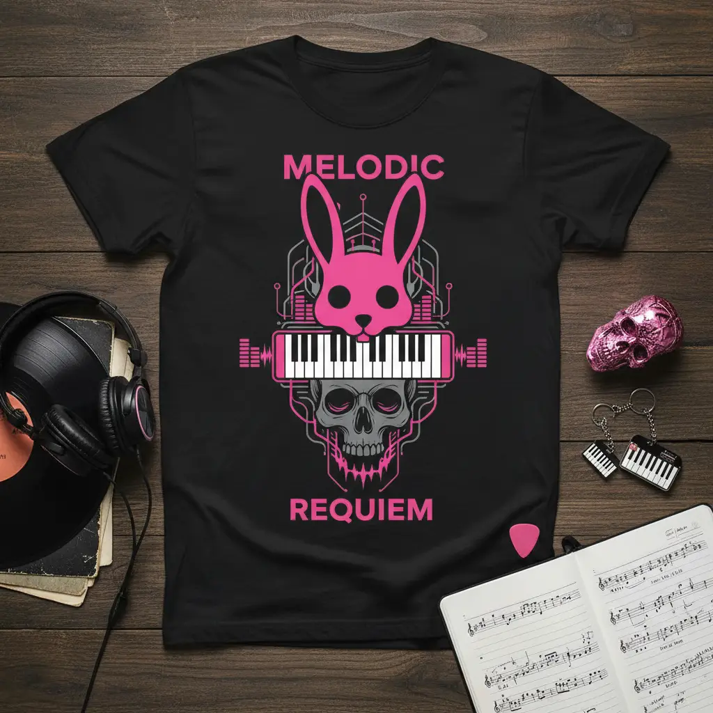 Melodic Requiem T-Shirt Unique Music Lover Gift