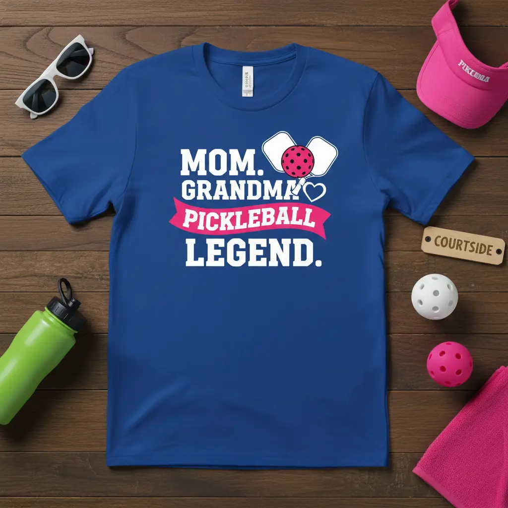 Mom Grandma Pickleball Legend T-Shirt Gift