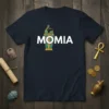 MOMIA Egyptian Sarcophagus Anubis T-Shirt eye-catching graphic design printed on comfortable cotton t-shirt