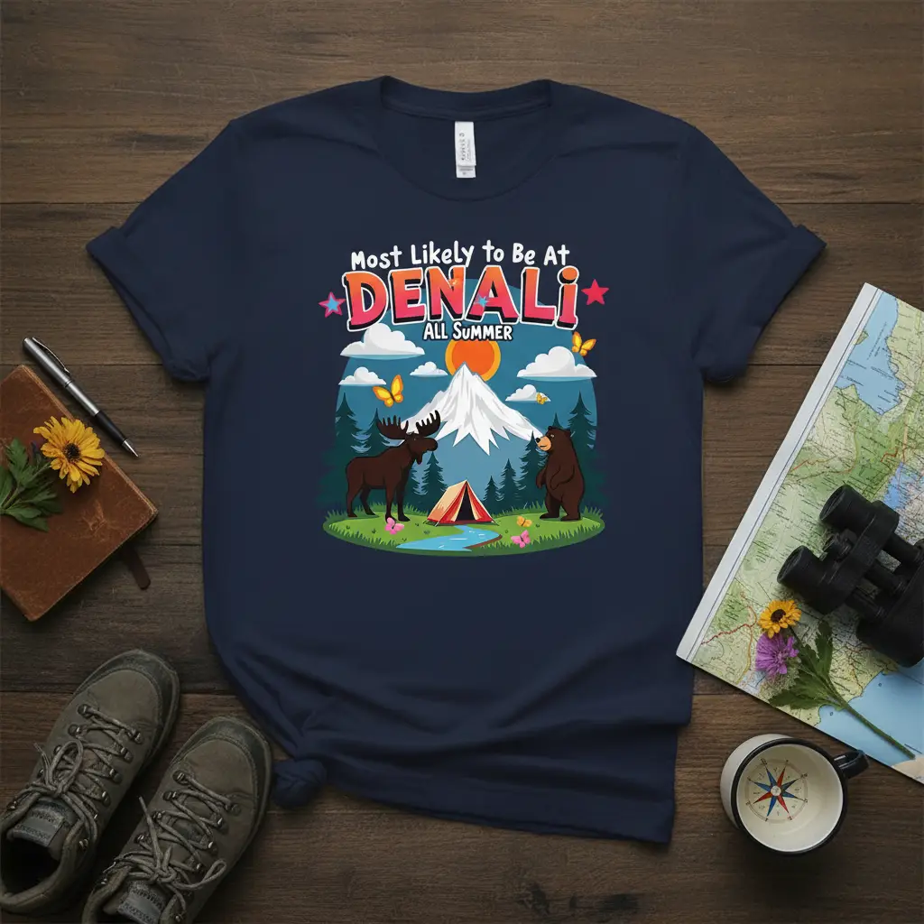 Most Likely to Be at Denali All Summer Camping Tee