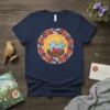 Mother Baby Bird Nest eye-catching graphic design printed on comfortable cotton t-shirt