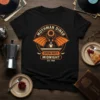 Mothman Diner Open Past Midnight t-shirt featuring a winged cryptid holding a coffee cup