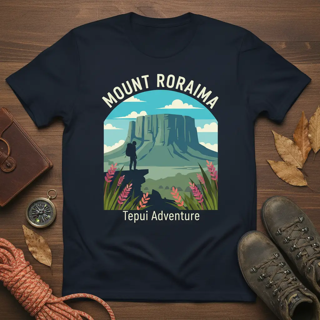 Mount Roraima Tepui Adventure T-Shirt Explorer Gear