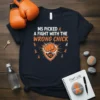 T-shirt with text "MS Picked A Fight With The Wrong Chick" and MS awareness ribbons and fist graphic