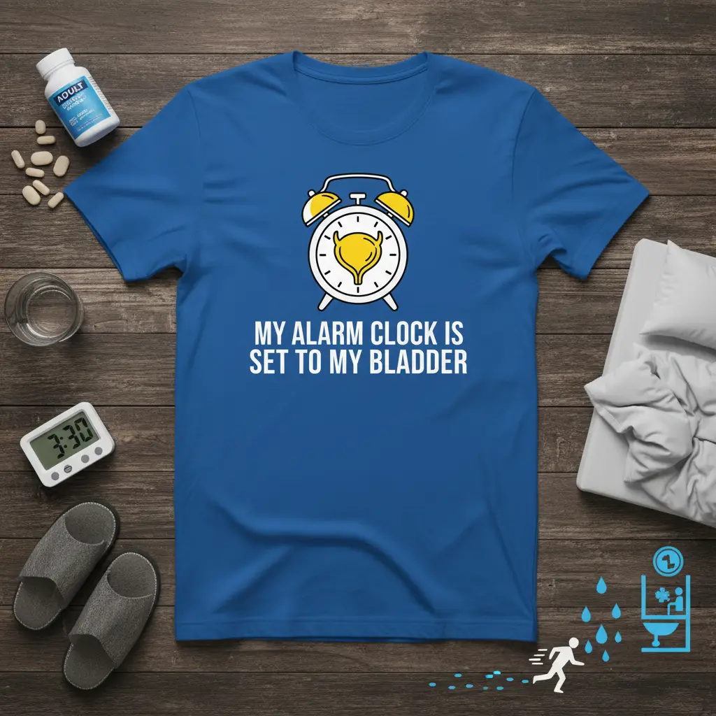 My Alarm Clock Is Set to My Bladder Funny Tee