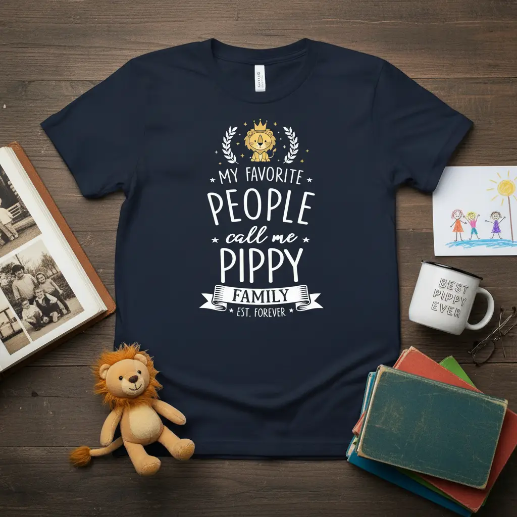 My Favorite People Call Me Pippy Family T-Shirt