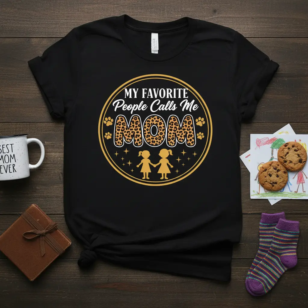 My Favorite People Calls Me Mom T-Shirt Gift for Mom