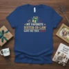 T-shirt design with text "My Favorite Sister-In-Law Gave Me This Shirt" and a gift box graphic