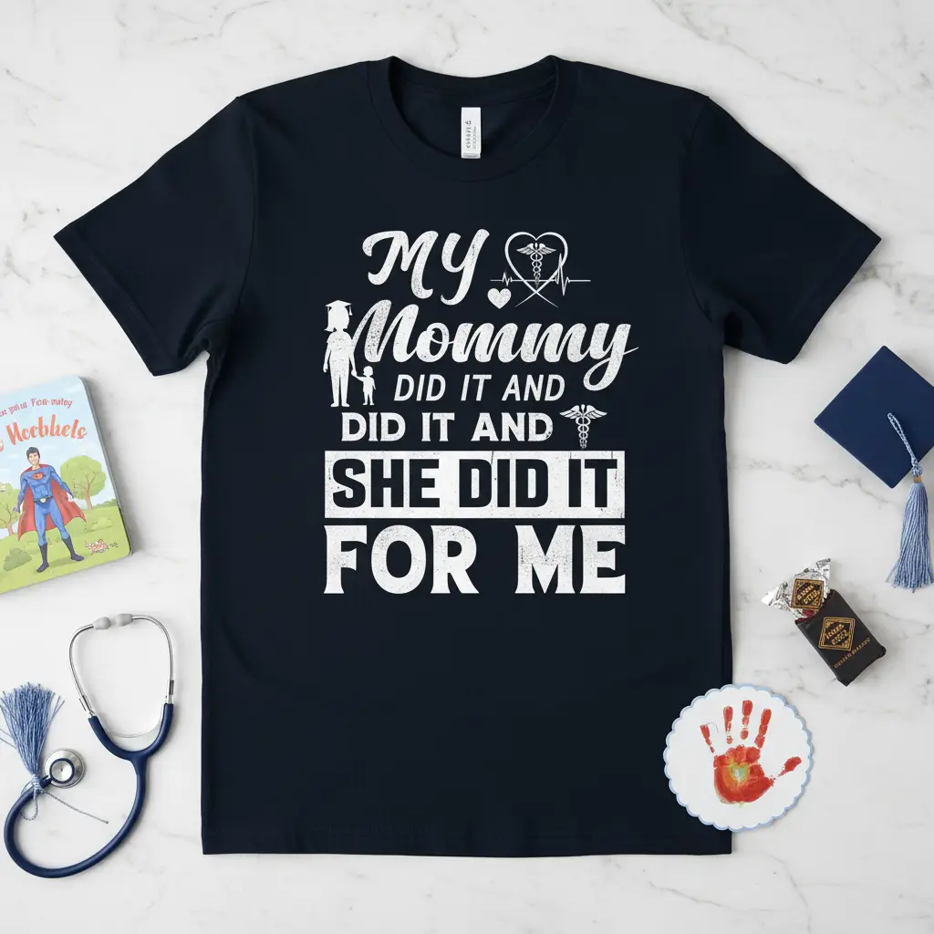 My Mommy Did It and Did It and She Did It for Me T-Shirt