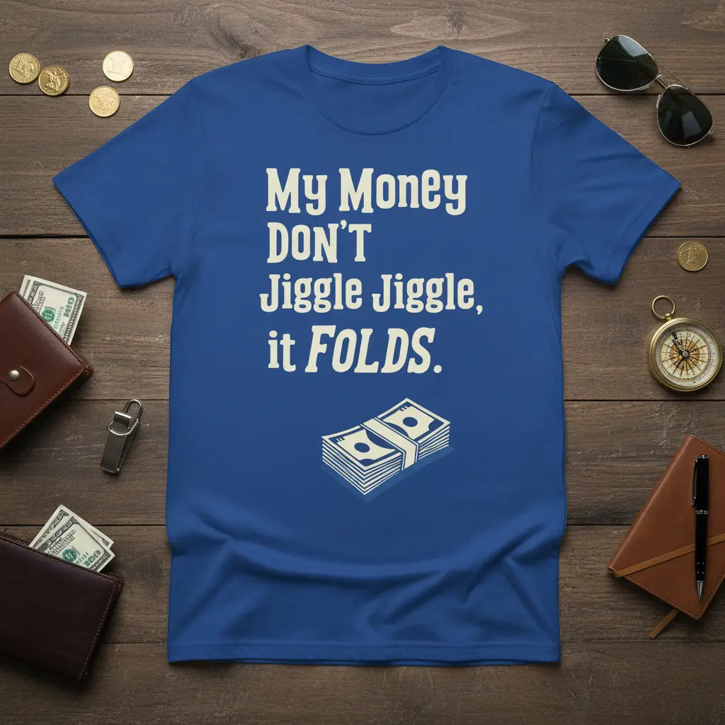 My Money Don’t Jiggle Jiggle, It Folds T-Shirt