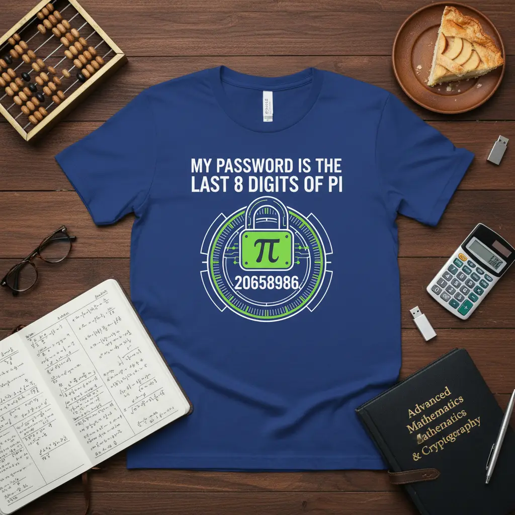 My Password Is the Last 8 Digits of Pi T-Shirt