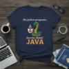 My python program's favorite drink JAVA stylish graphic design printed on comfortable cotton t-shirt