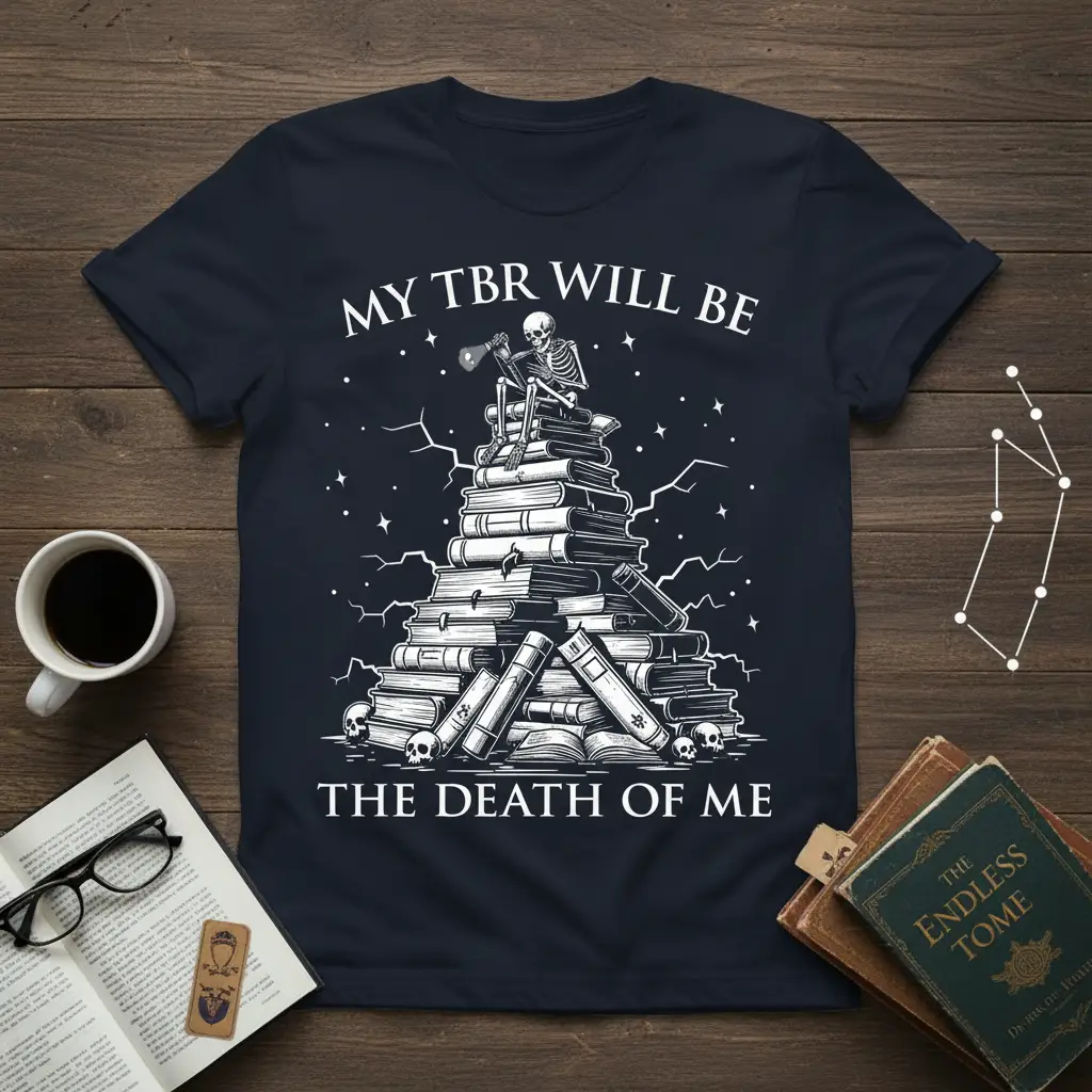 My Tbr Will Be the Death of Me Book Lover T-Shirt