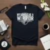 My Uncle Is A Warrior Glioblastoma Awareness T-Shirt with grey ribbon graphic