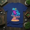 Mystical Frog Rune Books eye-catching graphic design printed on comfortable cotton t-shirt