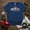 Navy St. Mixed Martial Arts Venice CA t-shirt with boxing gloves graphic