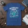 Nephrology Nurse Like A Normal Nurse Only Way Cooler t-shirt design featuring a superhero-like nurse graphic and quote