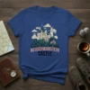 Neuschwanstein Castle graphic t-shirt design featuring the iconic Bavarian castle with text "Neuschwanstein Castle"