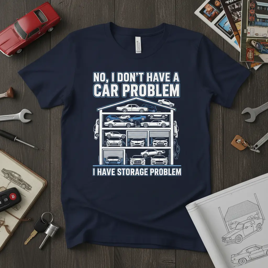 No, I Don’t Have a Car Problem I Have Storage Problem Tee